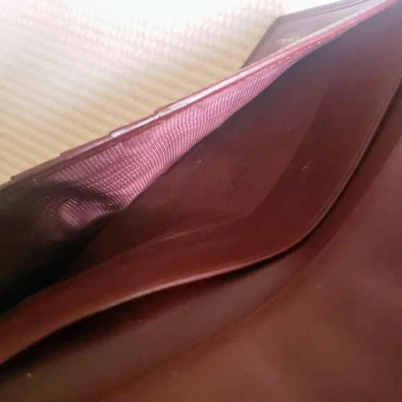 Cartier Leather Bifold Long Wallet